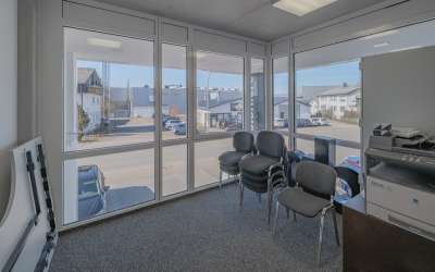 Flexible Büroräume für Schulung, Vertrieb und Verwaltung