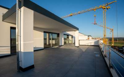 Neubau: 4 Zimmer Penthousewohnung mit tollem Weitblick!
