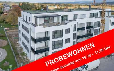 Offene Besichtigung jeden Sonntag 10.30 - 11.30 Uhr! Moderne 4 Zimmer Neubauwohnung mit Sonnenbalkon