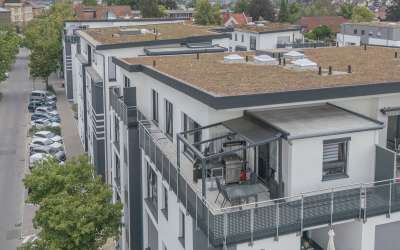 In der Stadtmitte von Schwenningen - modernes Penthouse mit dem Blick über die Stadt