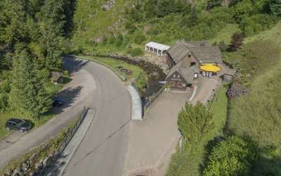 Es steht eine Mühle im Schwarzwälder Tal - romantisches Bauernhaus in markanter, versteckter Seitentallage mit viel Sonne