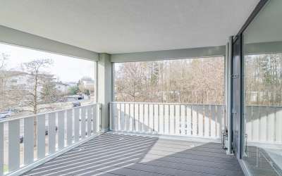 Moderne Kapitalanlage am Stadtrand mit Fernblick in die Schweizer Alpen