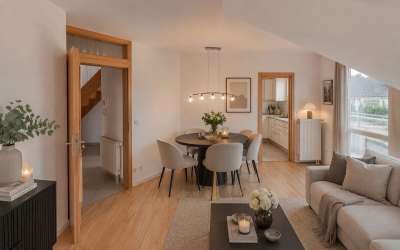 Die sonnige, charmante und jung gebliebene Maisotte Wohnung am Ortsrand