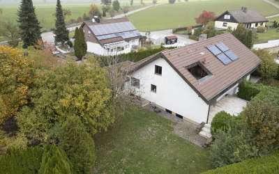 Sonniges Einfamilienhaus am Ortsrand -hier geht die Sonne auf