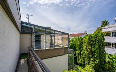 Große Penthousewohnung mit See-/und Alpenblick in begehrter Wohnlage von Konstanz