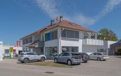 Wohnen und Arbeiten nah beieiander am luftigen Stadtrand