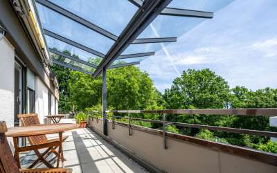 Große Penthousewohnung mit See-/und Alpenblick in begehrter Wohnlage von Konstanz
