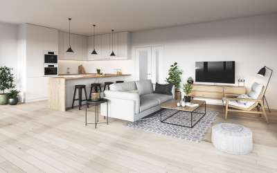 Toller Blick von der großen Dachterrasse garantiert - 5 Zimmer Penthouse