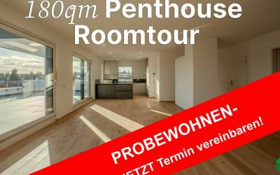 Außergewöhnliches Penthouse mit 100 m² Dachterrasse!