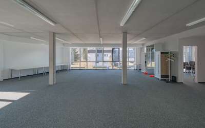 Flexible Büroräume für Schulung, Vertrieb und Verwaltung