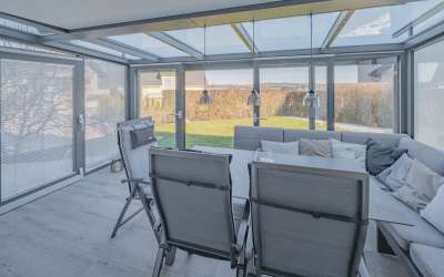 Hier geht die Sonne auf: moderne Doppelhaushälfte mit Stil, Chik und Charme - effizient und tres chick