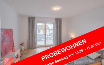 Offene Besichtigung jeden Sonntag 10.30 - 11.30 Uhr! Traumhafte 4 Zimmer Neubauwohnung in gefragter Lage!