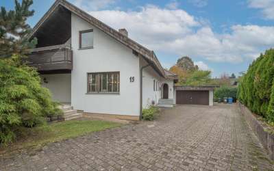 Sonniges Einfamilienhaus am Ortsrand -hier geht die Sonne auf