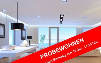 Offene Besichtigung jeden Sonntag 10.30 - 11.30 Uhr! Neubau: 4 Zimmer Penthousewohnung mit tollem Weitblick!