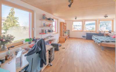 Modern, schön, Aussicht; das einzigartige Haus im Schwarzwald