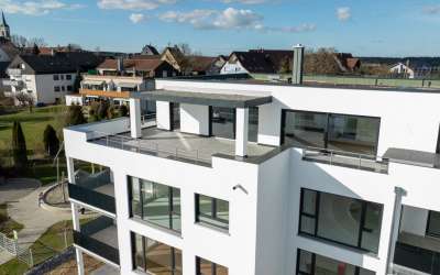 Neubau: 4 Zimmer Penthousewohnung mit tollem Weitblick!