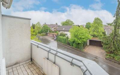 Die sonnige, charmante und jung gebliebene Maisotte Wohnung am Ortsrand