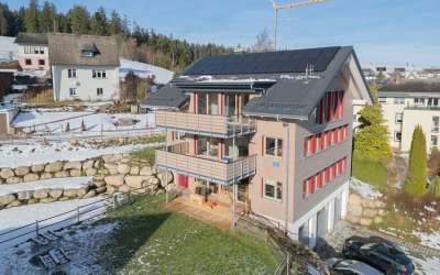 Modern, schön, Aussicht; das einzigartige Haus im Schwarzwald