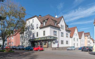 Wohn-/ und Geschäftshaus in Stuttgart-Feuerbach - Platz für Wohnen, Arbeiten und Rendite