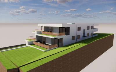 Neubau-Erstbezug - Hell und sonniges Wohnen mit großer Terrasse