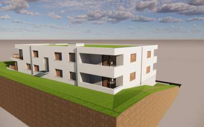Neubau-Erstbezug - Hell und sonniges Wohnen mit großer Terrasse