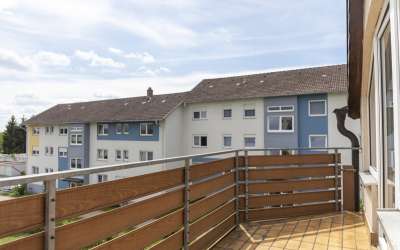 Sonnige 3-Zimmer-Mietwohnung mit Balkon