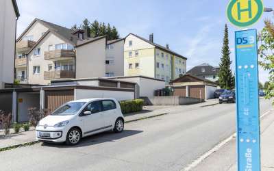 Toller Blick: 3-Zimmer-Dachgeschosswohnung mit Balkon