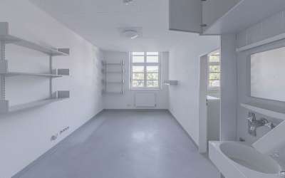 Sonniger Platz für ein Pflegeheim oder Gesundheitsressort