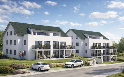 Moderne 3-Zimmer-Penthousewohnung mit tollem Blick