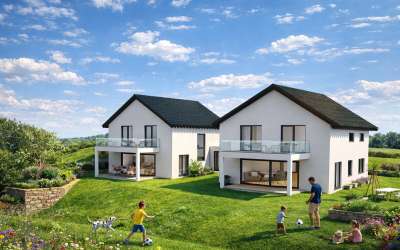 Schlüsselfertiges Einfamilienhaus mit Einliegerwohnung und Werkvertrag zu verkaufen!