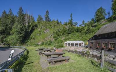 Es steht eine Mühle im Schwarzwälder Tal - romantisches Bauernhaus in markanter, versteckter Seitentallage mit viel Sonne