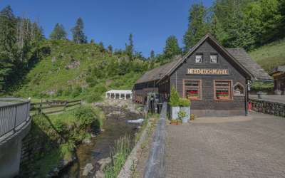 Es steht eine Mühle im Schwarzwälder Tal - romantisches Bauernhaus in markanter, versteckter Seitentallage mit viel Sonne