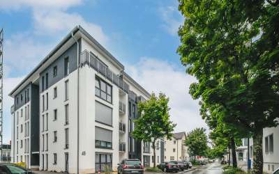 In der Stadtmitte von Schwenningen - modernes Penthouse mit dem Blick über die Stadt