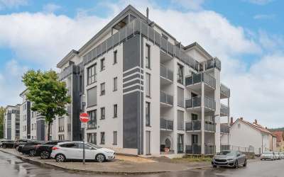 In der Stadtmitte von Schwenningen - modernes Penthouse mit dem Blick über die Stadt