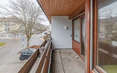 1 Zimmer Mietwohnung mit Balkon