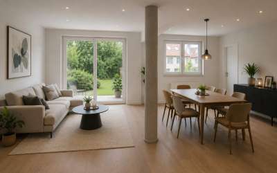 Effizient, großzügig geschnitten, idyllsich gelegen: Massiver Neubau Erstbezug 2026