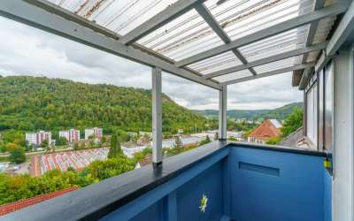 Villenanwesen mit Aussicht übers obere Neckartal - hier wohnen Sie priviligiert und mit Charme