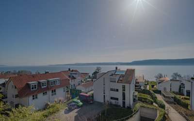 Lassen Sie sich hier jeden Tag eine frische Brise vom See um die Nase wehen - einzigartige Bodenseevilla mit Rundumblick über den See - viel Platz für Verführung und Seeliebe