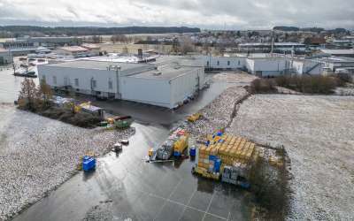 Hier ist Platz für Lebensmittelproduktion und Logistik