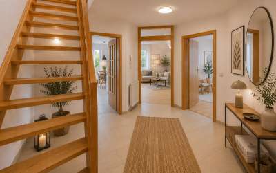 Die sonnige, charmante und jung gebliebene Maisotte Wohnung am Ortsrand