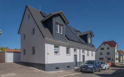 Effizienzhaus in der Stadtmitte - Neubau, hier ist der sofortige Einzug mit viel Komfort möglich