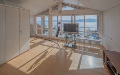 Lassen Sie sich hier jeden Tag eine frische Brise vom See um die Nase wehen - einzigartige Bodenseevilla mit Rundumblick über den See - viel Platz für Verführung und Seeliebe