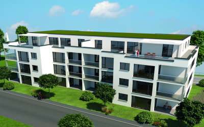 Moderne 4 Zimmer Neubauwohnung im Erdgeschoss