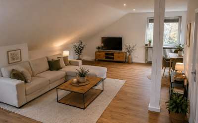 Charmante 3,5-Zimmer-Mietwohnung mit Gartennutzung