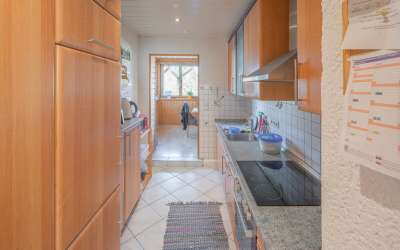 Hier wohnen Sie mitten in der City mit Gärtle und Charme