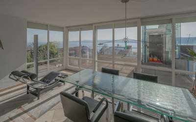 Lassen Sie sich hier jeden Tag eine frische Brise vom See um die Nase wehen - einzigartige Bodenseevilla mit Rundumblick über den See - viel Platz für Verführung und Seeliebe