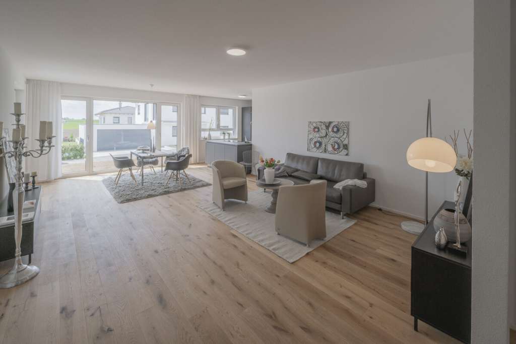 Moderne 4 Zimmer Neubauwohnung im Erdgeschoss zu vermieten - befristet auf 3 Jahre - Photo 1