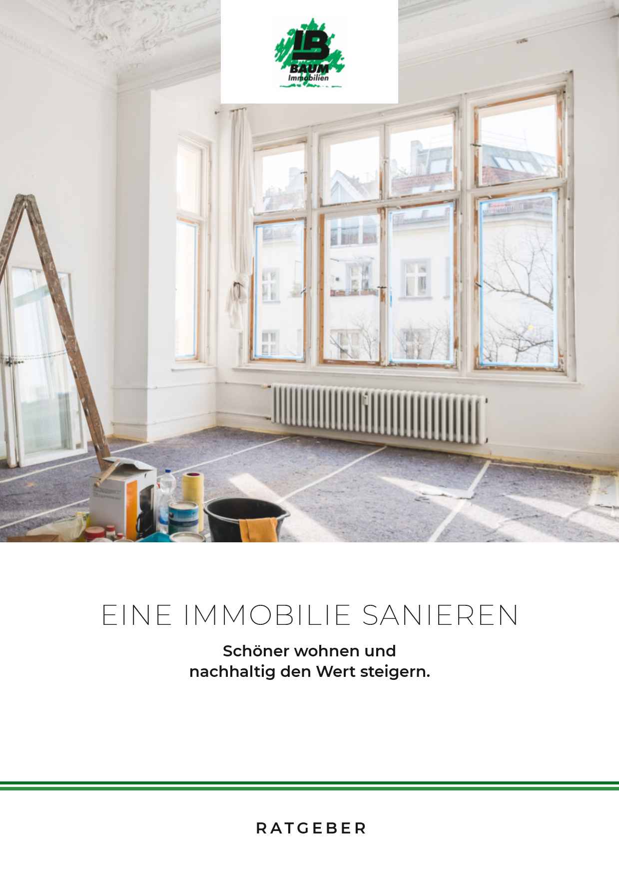 Eine Immobilie sanieren