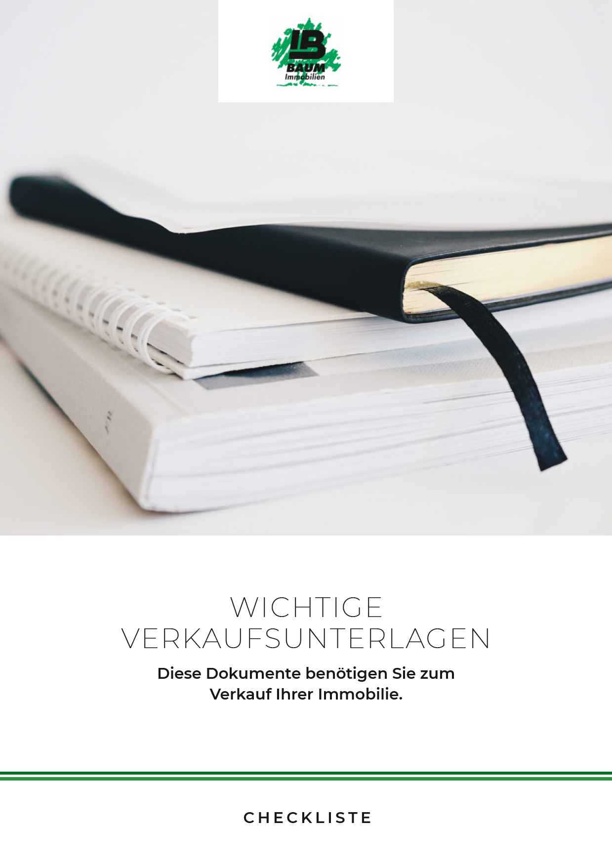 Wichtige Unterlagen für den Verkauf der Immobilie