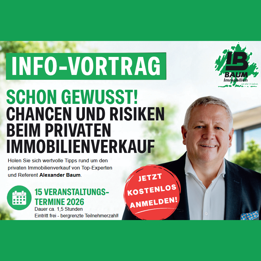 Info-Vorträge zum privaten Immobilienverkauf